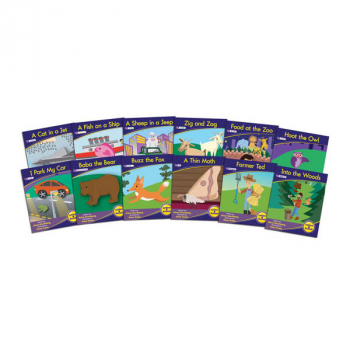 Decodable Readers: Fiction Phase 3 Phonics (set of 12)