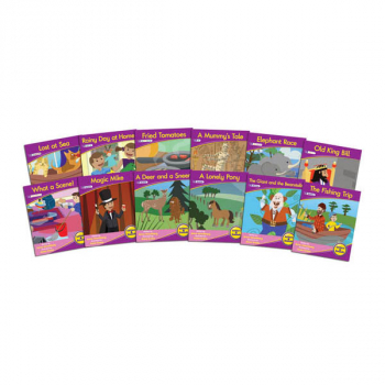 Decodable Readers: Fiction Phase 5 Vowel Sound (set of 12)