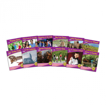 Decodable Readers: Non-Fiction Phase 5 Vowel Sound (set of 12)