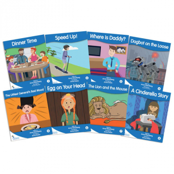 Fantail Readers: Fiction - Blue (set of 8) Reading Level 9-11, Guided Reading Level D-H