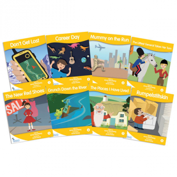 Fantail Readers: Fiction - Gold (set of 8) Reading Level 21-22, Guided Reading Level L-N