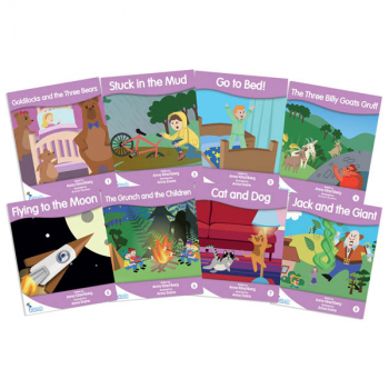Fantail Readers: Fiction - Lilac (set of 8) Reading Level 1, Guided Reading Level A