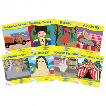 Fantail Readers: Fiction - Yellow (set of 8) Reading Level 6-8, Guided Reading Level C-F