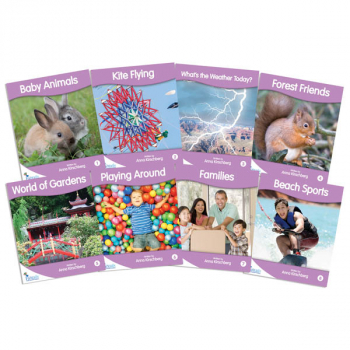 Fantail Readers: Non-Fiction - Lilac (set of 8) Reading Level 1, Guided Reading Level A