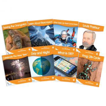 Fantail Readers: Non-Fiction - Orange (set of 8) Reading Level 15-16, Guided Reading Level H-J
