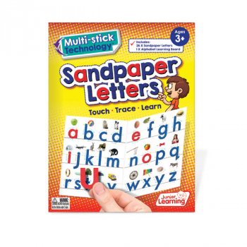 Multi-Stick Alphabet Sandpaper Letters & Board