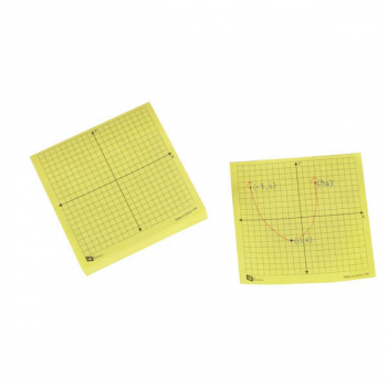 Sticky XY Coordinate Pad - set of 4 (3x3)