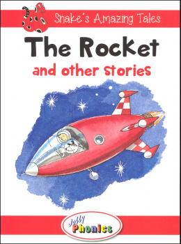 Jolly Phonics Decodable Readers Level 1 Snake's Amazing Tales - Rocket and other stories