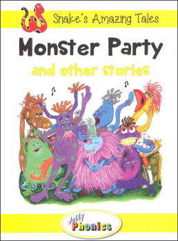 Jolly Phonics Decodable Readers Level 2 Snake's Amazing Tales - Monster Party and other stories