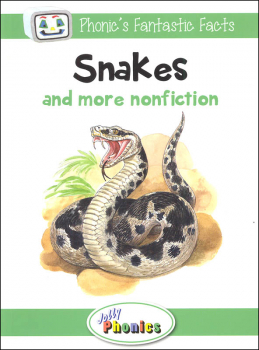 Jolly Phonics Decodable Readers Level 3 Phonic's Fantastic Facts - Snakes and more nonfiction