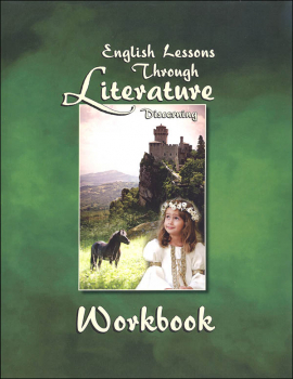 English Lessons Through Literature Level D Vertical Cursive Workbook