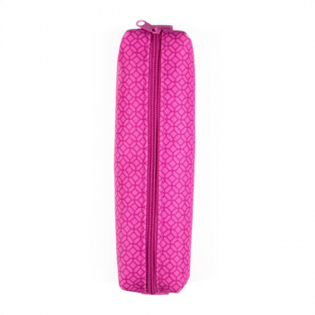 On the Go Zipper Pencil Pouch - Pink