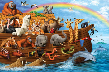 Voyage of the Ark Tray Puzzle (35 piece)