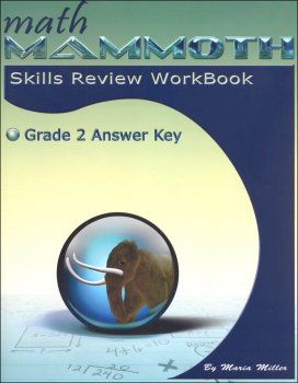 Math Mammoth Grade 2 Color Skills Review Workbook Answer Key