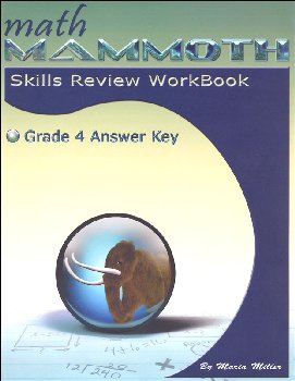 Math Mammoth Grade 4 Color Skills Review Workbook Answer Key