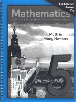 Mathematics Grade 5 Solution Key