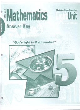 Mathematics LightUnits A/K 501-505 Sunrise Ed
