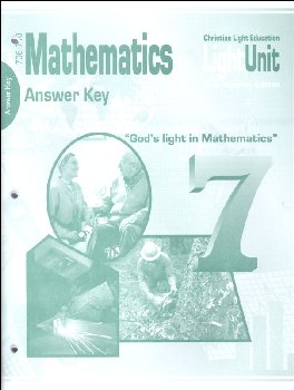 Mathematics LightUnits A/K 706-710 Sunrise Ed