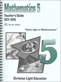 Mathematics Teacher's Guide 501-505 Sunrise Edition