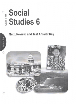 Social Studies 600 Neighbors in Latin America Quizzes & Tests Answer Key
