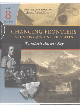 Social Studies Grade 8 Changing Frontiers Worksheet Answer Key 2