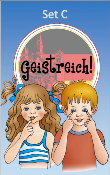 Geistreich! German Level 1 Flashcards Set C (Brilliant Foreign Languages)