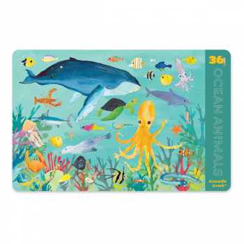 Ocean Animals Two-Sided Placemat