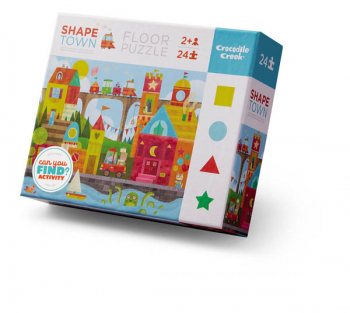 Shape Town Floor Puzzle (Early Learning Puzzles 24-piece)