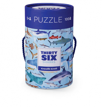Sharks Thirty-Six Animals Puzzles (100 pieces)