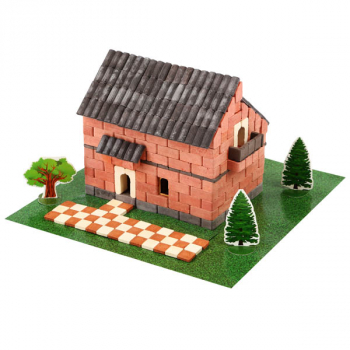 Irish House (Red) 450 Piece Mini Bricks Construction Set