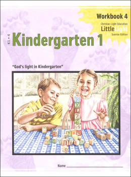 Kindergarten I - LittleLight Workbook 4 Sunrise Edition