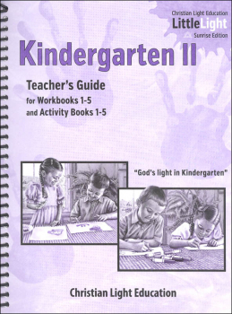 Kindergarten II Teacher's Guide Sunrise Edition