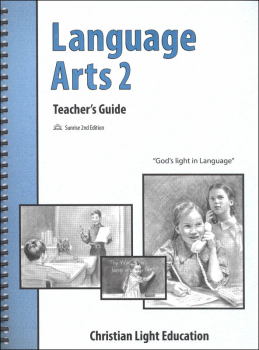 Language Arts 200 Teacher's Guide with answers Sunrise 2nd Edition