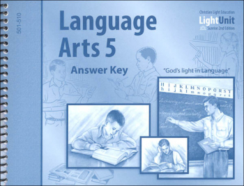 Language Arts 501-510 Answer Key Sunrise 2nd Edition