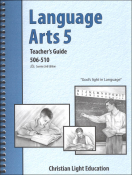 Language Arts 506-510 Teacher's Guide with answers Sunrise 2nd Edition