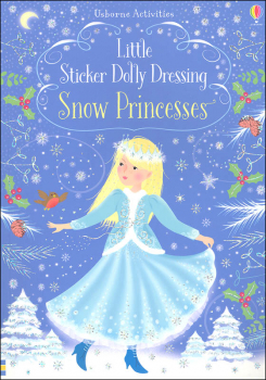 Little Sticker Dolly Dressing - Snow Princesses (Usborne)