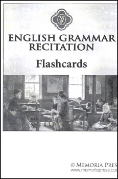 English Grammar Recitation Flashcards
