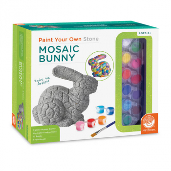 Paint Your Own Mosaic Stone - Bunny
