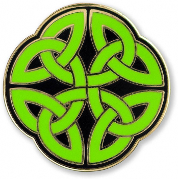 Celtic Knot Enamel Pin