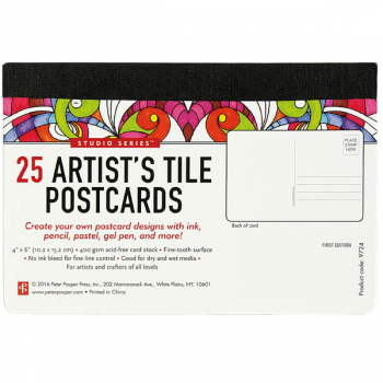 Studio Series Artist's Tile Postcards