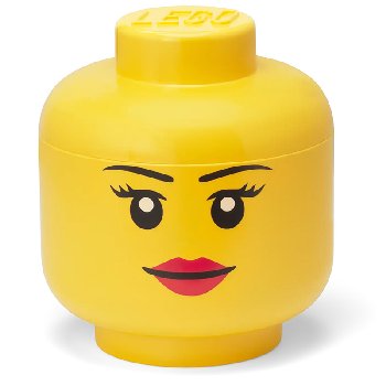 LEGO Iconic Storage Head Large (boy or girl)