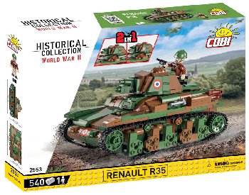 Renault R35 - 480 pieces (World War II Historical Collection)