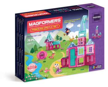 Magformers - Princess Castle 78 Piece Set