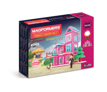 Magformers - Sweet House 64 Piece Set