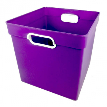 Cube Bin - Purple