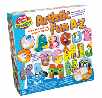 Artistic Fun A-Z Cast and Paint Kit