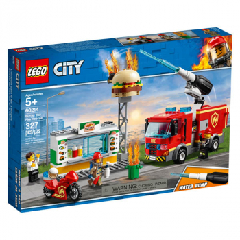 LEGO City Fire Burger Bar Fire Rescue (60214)