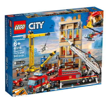 LEGO City Fire Downtown Fire Brigade (60216)