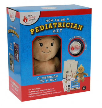 How to Be a Pediatrician Kit - Multi-Cultural Doll