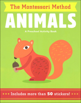 Animals Preschool Activity Book (Montessori Method) | Sterling Children